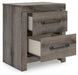 Graystorm Two Drawer Night Stand - alternate view 4