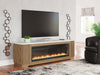 Camdill 80" TV Stand with Electric Fireplace - alternate view 2