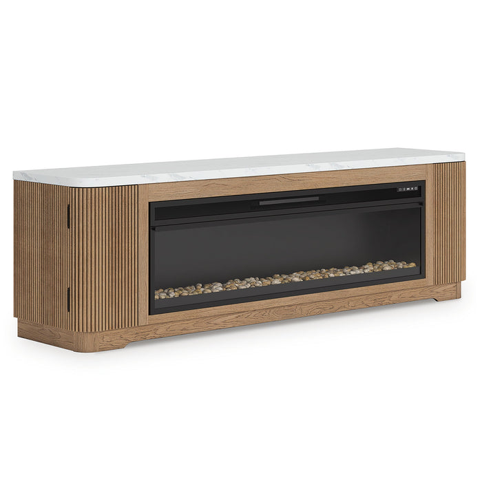 Camdill 80" TV Stand with Electric Fireplace - alternate view 5