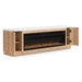 Camdill 80" TV Stand with Electric Fireplace - alternate view 8