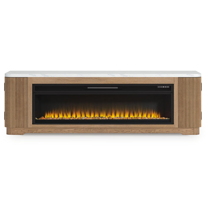 Camdill 80" TV Stand with Electric Fireplace - alternate view 10