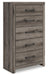 Graystorm Five Drawer Chest - alternate view 2
