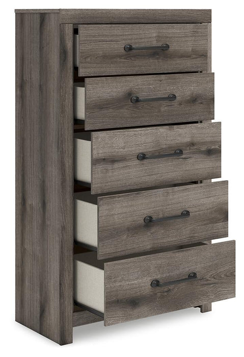 Graystorm Five Drawer Chest - alternate view 4
