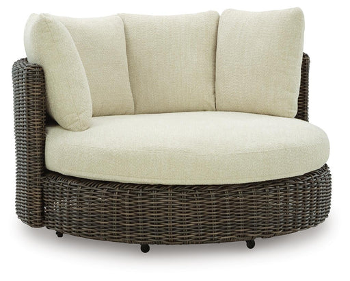 Kimora Swivel Lounge Chair w/Cushion - alternate view 2