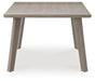 Cliff Trails RECT Dining Table w/UMB OPT - alternate view 4