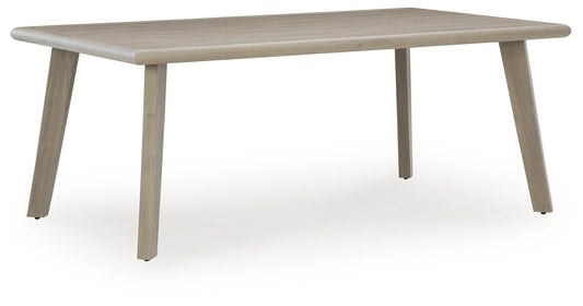 Cliff Trails RECT Dining Table w/UMB OPT - alternate view 2