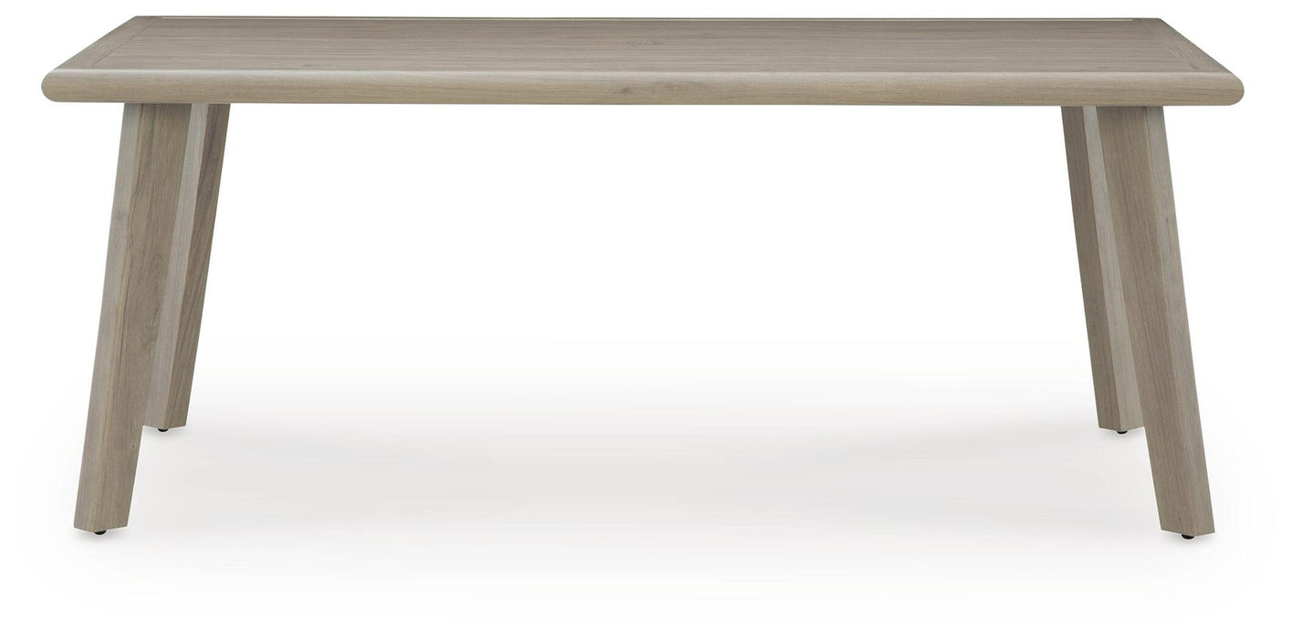 Cliff Trails RECT Dining Table w/UMB OPT - alternate view 3