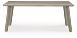 Cliff Trails RECT Dining Table w/UMB OPT - alternate view 3