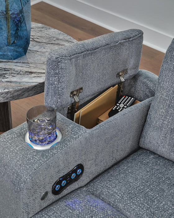 Studio Cave PWR REC Sofa with ADJ Headrest - alternate view 9