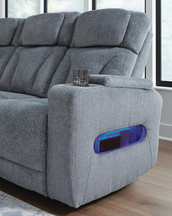 Studio Cave PWR REC Sofa with ADJ Headrest - alternate view 12