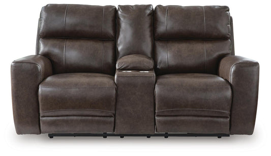 Crossplex PWR REC Loveseat/CON/ADJ HDRST - alternate view 2