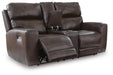 Crossplex PWR REC Loveseat/CON/ADJ HDRST - alternate view 3