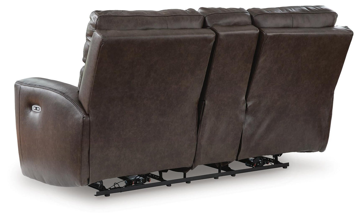 Crossplex PWR REC Loveseat/CON/ADJ HDRST - alternate view 4