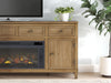 Sharlance 81" TV Stand with Electric Fireplace - alternate view 4