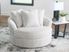 Cuddle Plush Oversized Swivel Accent Chair - alternate view 5