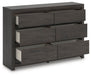 Fraluna Six Drawer Dresser - alternate view 4