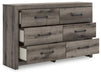 Graystorm Six Drawer Dresser - alternate view 4