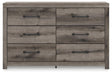 Graystorm Six Drawer Dresser - alternate view 5