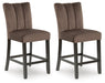 Jeshina Upholstered Barstool (2/CN) - alternate view 2