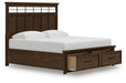 Taffenbrook King Panel Storage Bed - alternate view 3