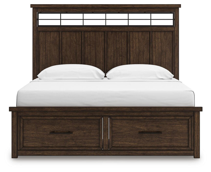 Taffenbrook King Panel Storage Bed - alternate view 5