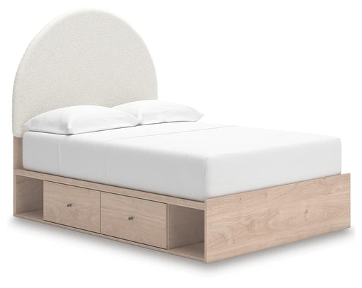 Arloster Full Upholstered Panel Bed with Storage - alternate view 2