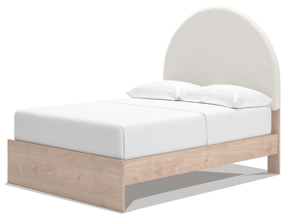 Arloster Full Upholstered Panel Bed with Storage - alternate view 3