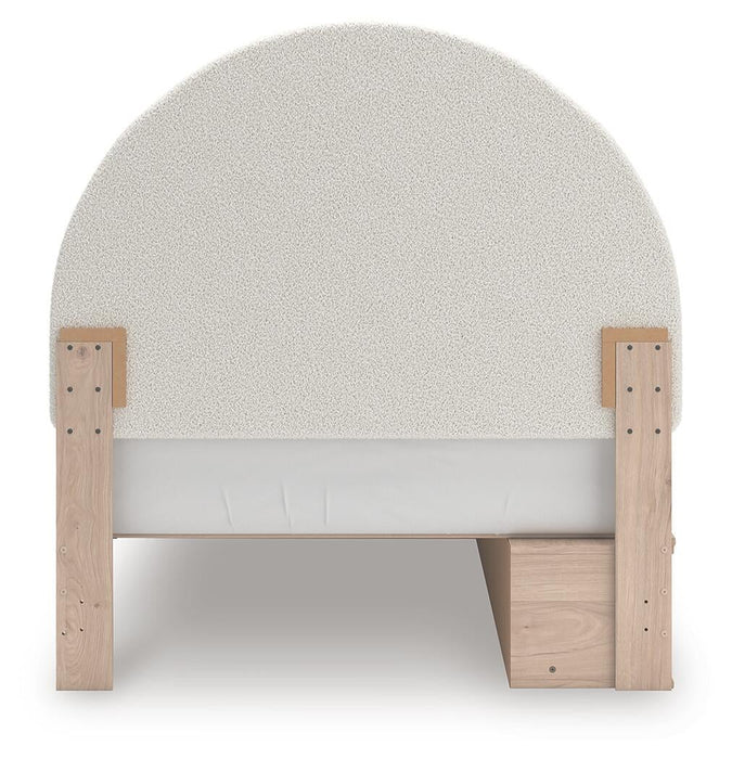 Arloster Full Upholstered Panel Bed with Storage - alternate view 7