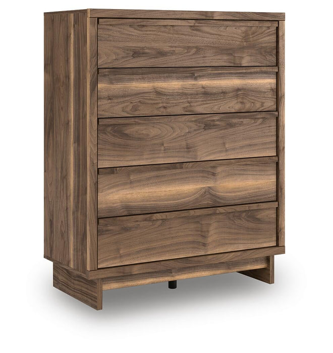 Chirason Five Drawer Wide Chest - alternate view 2