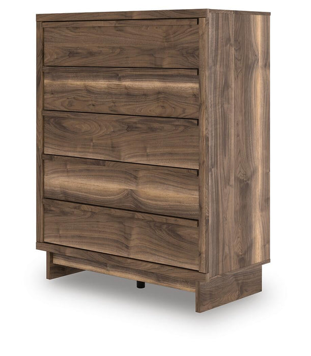 Chirason Five Drawer Wide Chest - alternate view 6