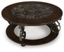 Frallyn Round Cocktail Table - alternate view 3