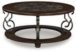 Frallyn Round Cocktail Table - alternate view 4