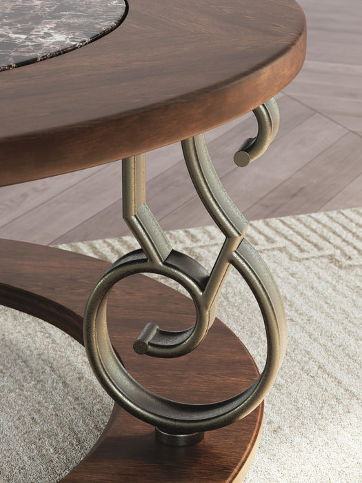 Frallyn Round Cocktail Table - alternate view 6