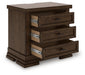 Taffenbrook Three Drawer Night Stand - alternate view 3
