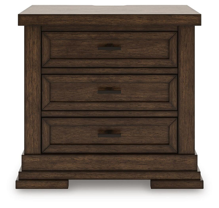 Taffenbrook Three Drawer Night Stand - alternate view 4