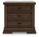 Taffenbrook Three Drawer Night Stand - alternate view 4
