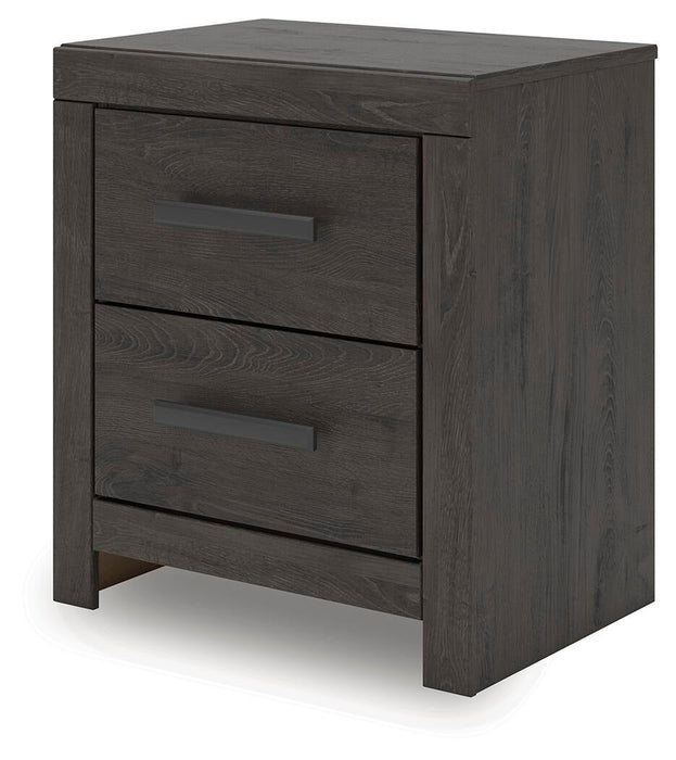 Prendonea Two Drawer Night Stand - alternate view 3