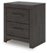 Prendonea Two Drawer Night Stand - alternate view 3