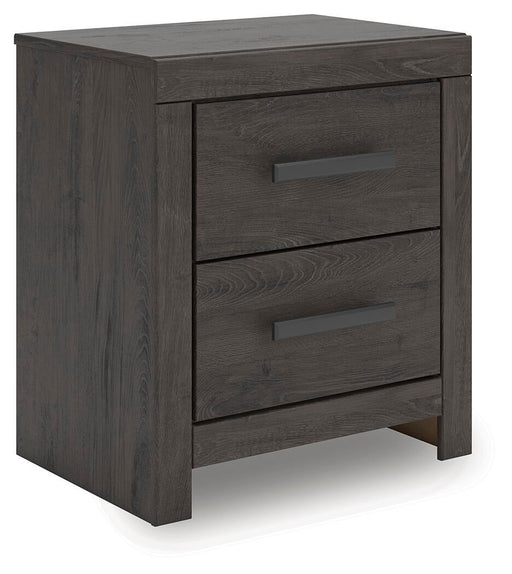 Prendonea Two Drawer Night Stand - alternate view 2