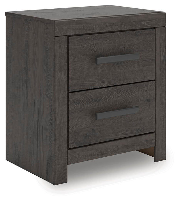 Prendonea Two Drawer Night Stand - alternate view 2