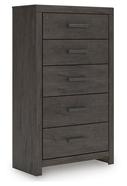 Prendonea Five Drawer Chest - alternate view 2