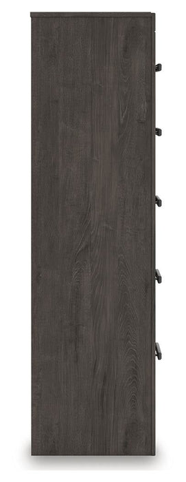Prendonea Five Drawer Chest - alternate view 9