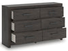 Prendonea Six Drawer Dresser - alternate view 4