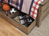 Trinell Full Bookcase Bed with Storage - alternate view 4