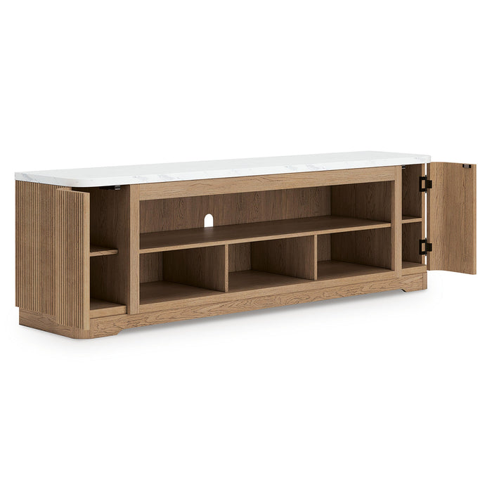 Camdill XL TV Stand w/Fireplace Option - alternate view 2