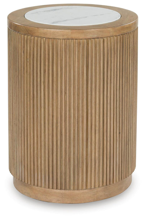 Camdill Round End Table - alternate view 2
