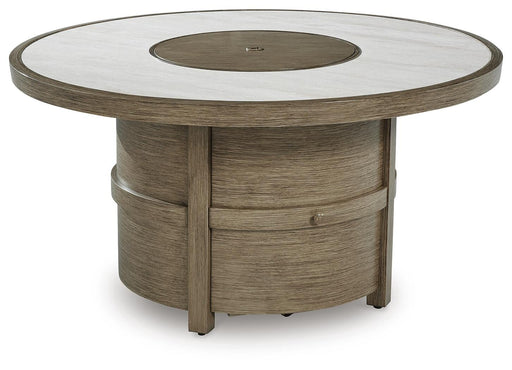 Rainier Ranch Round Fire Pit Table - alternate view 2