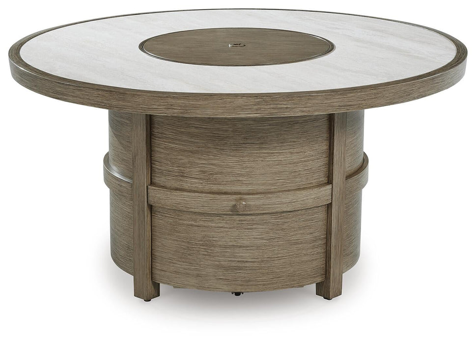 Rainier Ranch Round Fire Pit Table - alternate view 4