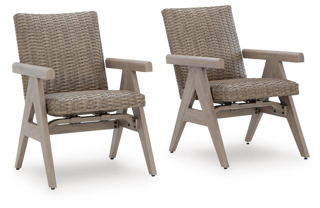 Cliff Trails Rocking Arm Chair (2/CN) - alternate view 2