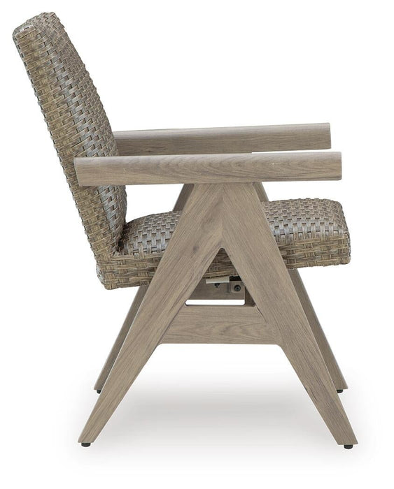 Cliff Trails Rocking Arm Chair (2/CN) - alternate view 6